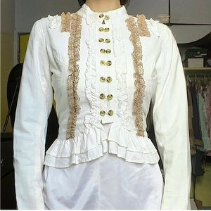 Vintage lace top